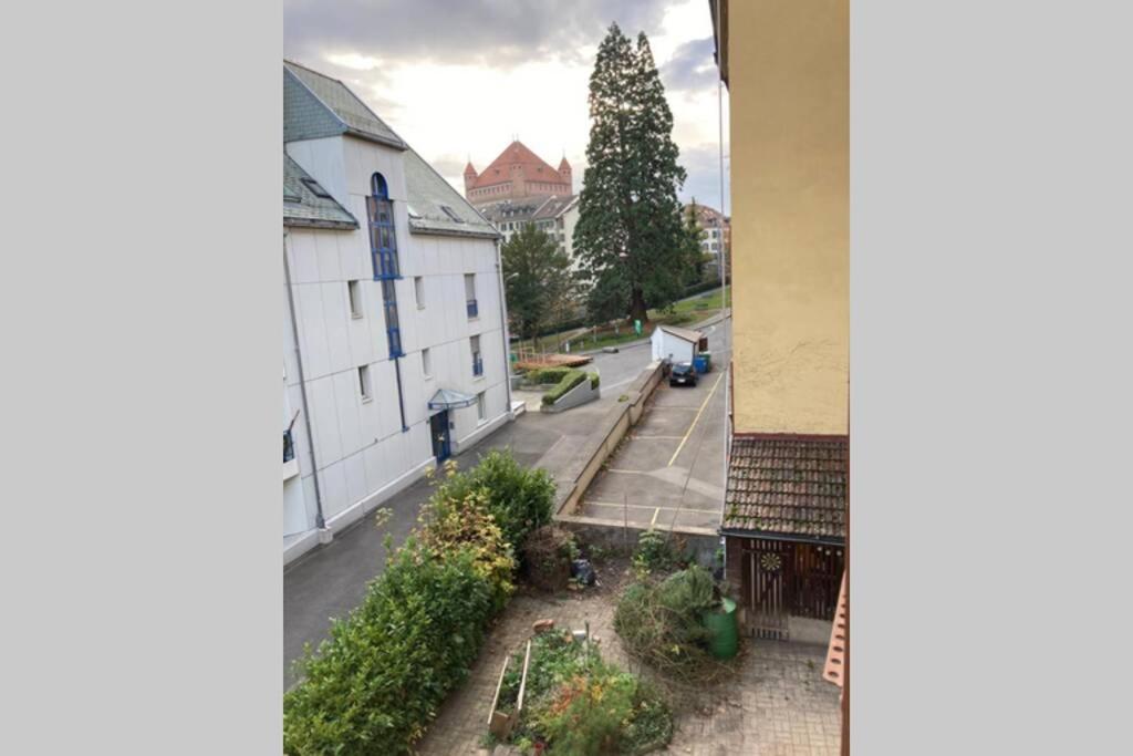 Parking & Appartement 2 Pieces Sans Traffic Lausanne Bagian luar foto