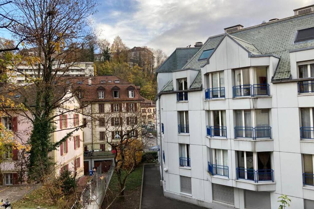 Parking & Appartement 2 Pieces Sans Traffic Lausanne Bagian luar foto